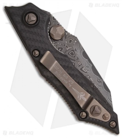 Microtech Marfione Custom Select Fire Dual Action Automatic Knife (Damascus) 2 Microtech Marfione Custom Select Fire Dual Action Automatic Knife (Damascus) - Image 2