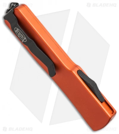 Microtech UTX-70 S/E OTF Automatic Knife Orange (2.4" Black) 148-1OR 3 Microtech UTX-70 S/E OTF Automatic Knife Orange (2.4" Black) 148-1OR - Image 3