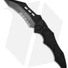 Microtech Vector Tactical Automatic Knife (3.95" Black Serr) 132-2T