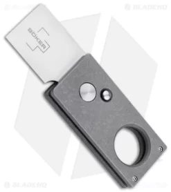 Boker Cigar Cutter Pocket Knife Titanium (1.34" Satin) 01BO513