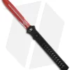 Paragon Estiletto OTF Automatic Knife Black (5.25" Red Serr)