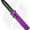 Paragon Purple ATKO10 OTF Knife (Dagger / Black PLN)