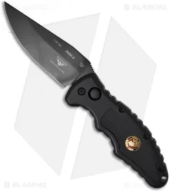 Paragon PARA-8 Semper Fi Automatic Knife W/ USMC (3.5" Black)