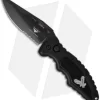 Paragon Custom Buffalo-Pearl ATKO 8 Automatic Knife (3.5" Serr)