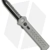 Paragon PARA-X Grey OTF Automatic Knife (3.5" Black Serr)