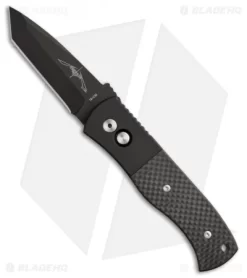 Emerson Pro-Tech CQC-7 Automatic Knife Carbon Fiber (3.25" Black)