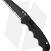 Spyderco Autonomy Automatic Knife (3.75" Black Serr) C165GSBBK