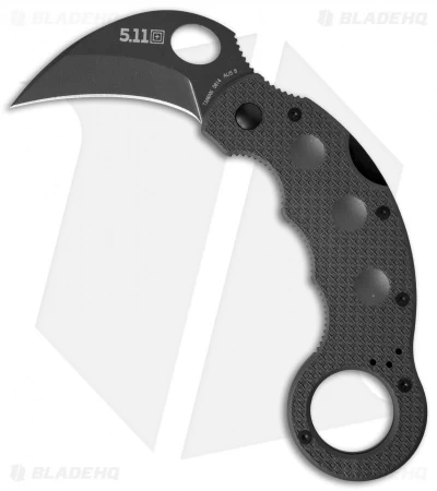 5.11 Tactical Karambit Folder Knife Charcoal (2.875" Black) 51105 1 5.11 Tactical Karambit Folder Knife Charcoal (2.875" Black) 51105