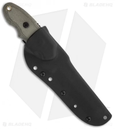 TOPS Knives Interceptor #351 River Hunter Knife Fixed Blade (4" Plain) 2 TOPS Knives Interceptor #351 River Hunter Knife Fixed Blade (4" Plain) - Image 2